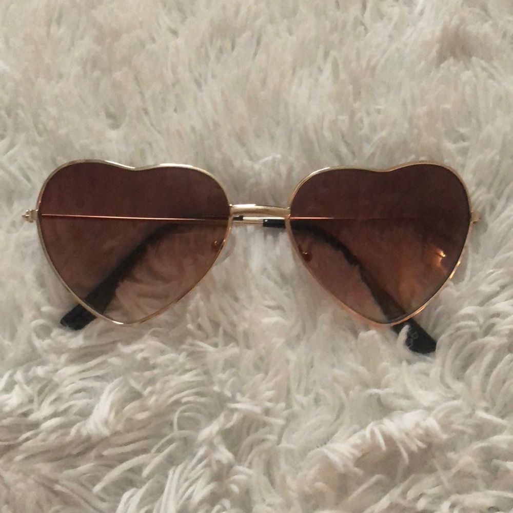 Heart shape sunglasses